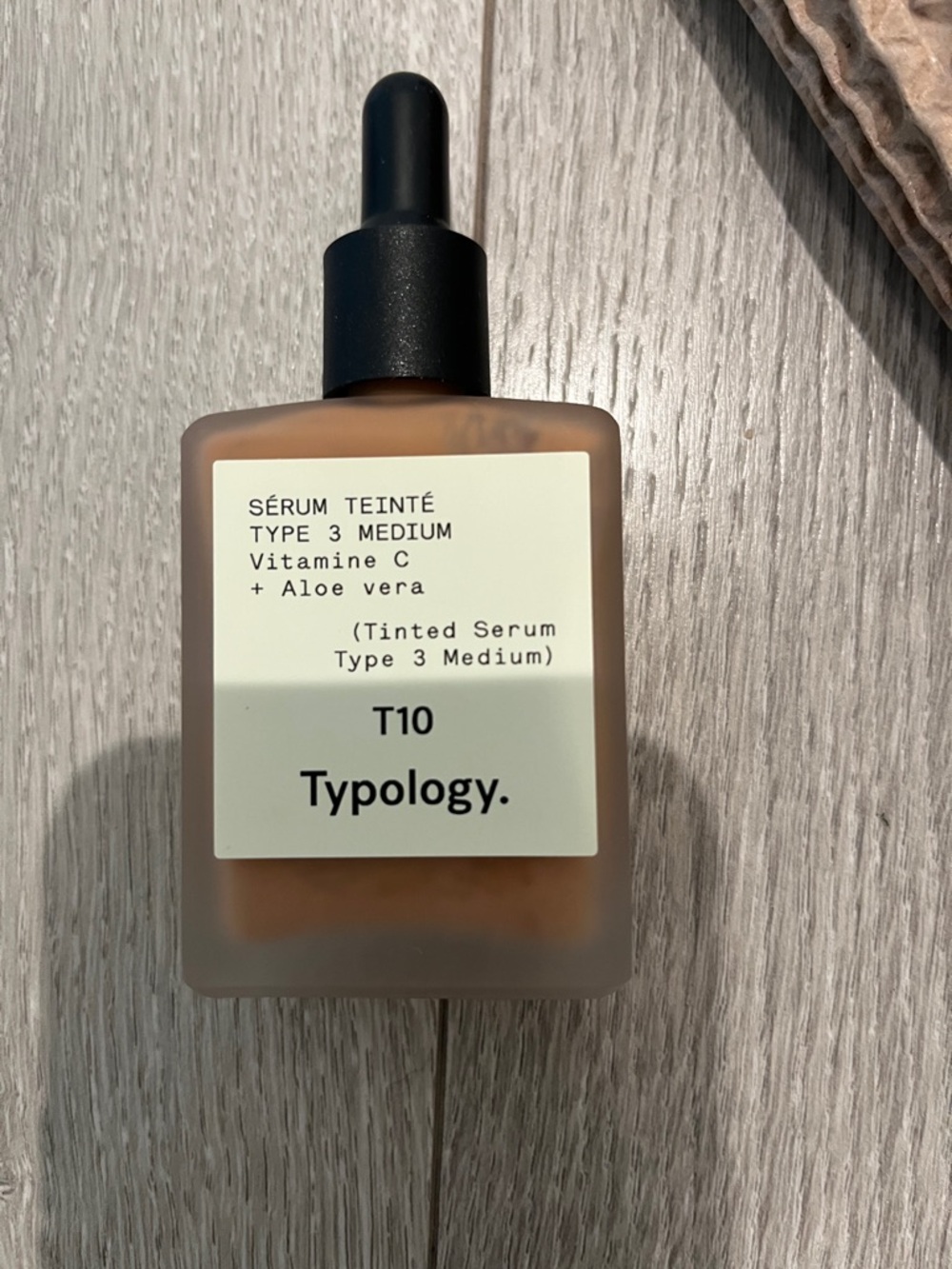 Typology T10 Tinted Serum - Medium (Vitamin C + Aloe Vera)